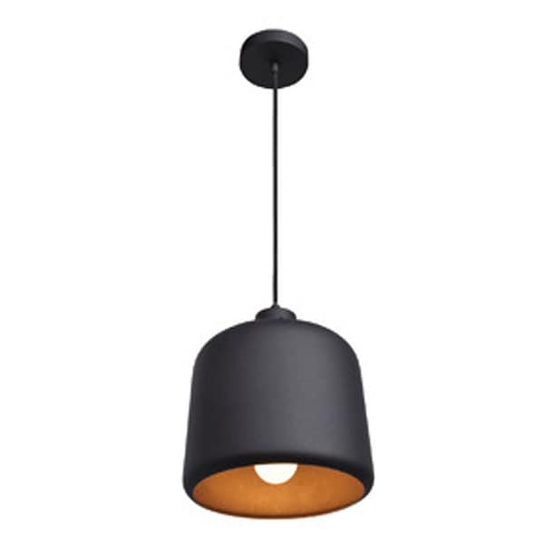 Access Lighting Nostalgia, Pendant, Matte Black Finish, Matte Gold 23778-MBL/MGL - main